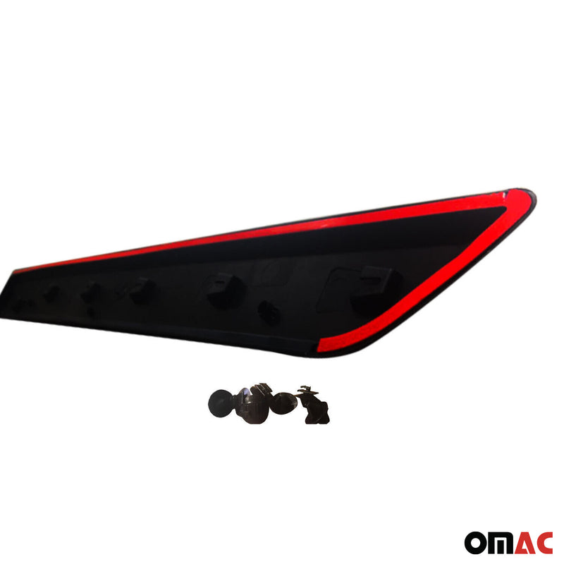 735460576 Modanatura laterale porta per Fiat Fiorino Qubo 2007-2018 Sinistra ABS