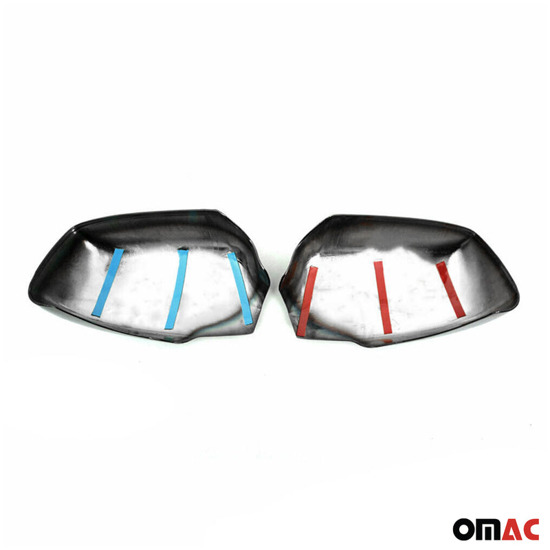 Spiegelkappen für Ford Focus C-MAX Focus mk2 Mondeo mk3 Chrom ABS Dunkel