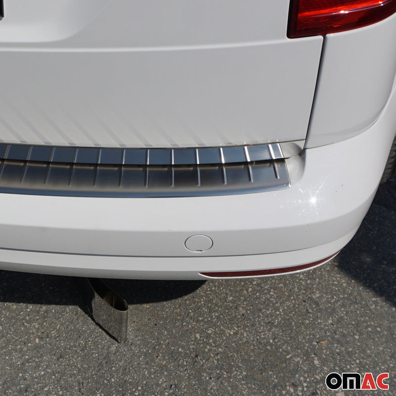 Modanatura per portellone posteriore per VW Caddy 2015-2020 in acciaio inox cromato, 1 pezzo 