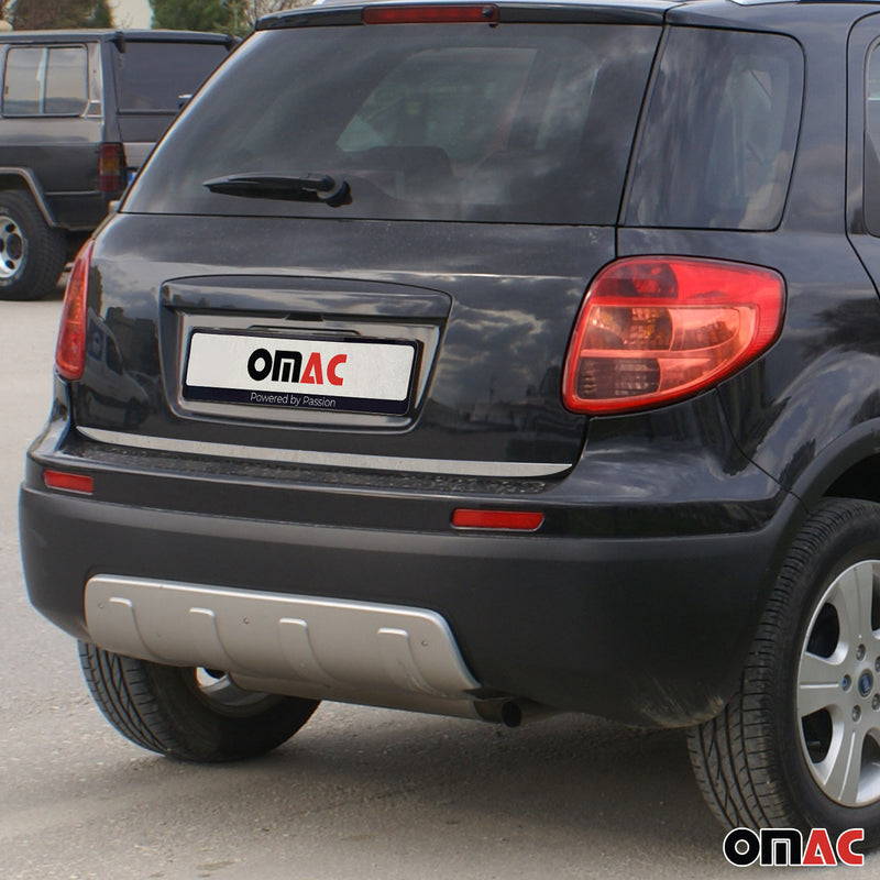 Modanatura posteriore baule per Fiat Sedici 2006-2014 inferiore in acciaio inox cromato