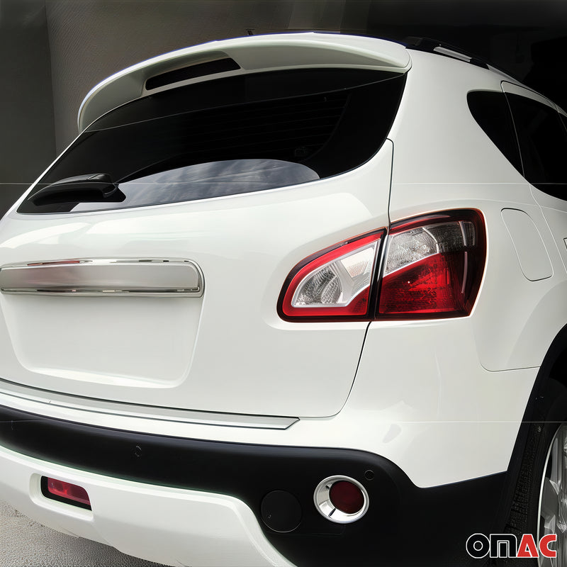 Heckspoiler Heckflügel Hecklippe für Nissan Qashqai J10 2006-2014 ABS Weiß 1tlg