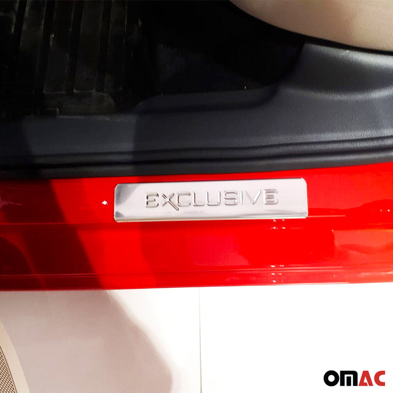 Soglie porte Exclusive per Seat Arona 2017-2025 in acciaio inox 4x