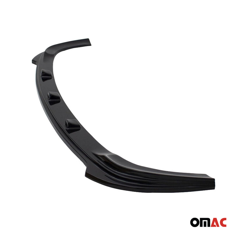 Labbro anteriore paraurti per Ford Tourneo Custom 2013-2017, auto, ABS nero
