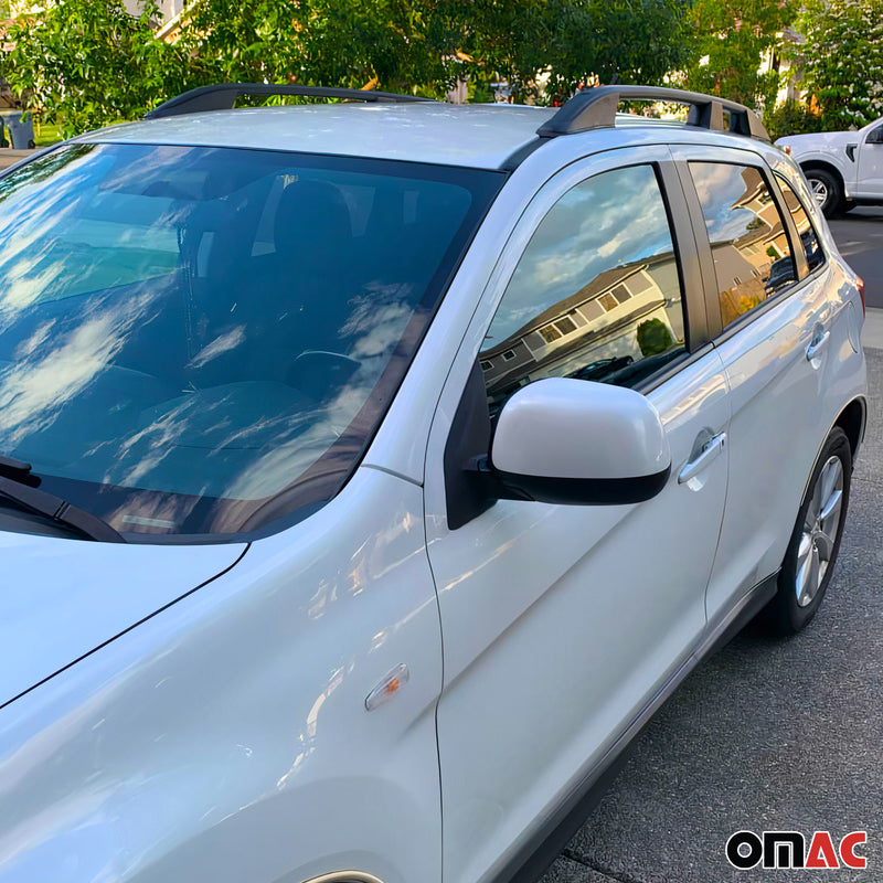 Dachreling für Peugeot Partner Tepee L1 Kurzer 2008-2018 Alu ABE Schwarz 2x