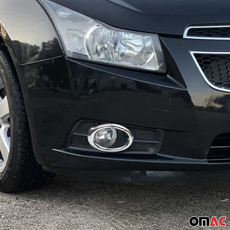 Cornice per fendinebbia per Chevrolet Cruze 2009-2016 in acciaio inox 2x