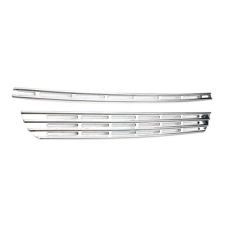 Strisce per griglia radiatore per Peugeot Partner Tepee 2008-2015 Cromate 2x 