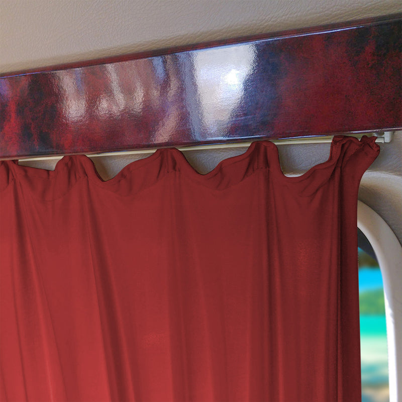 Tendina parasole MISURA per VW Crafter 2006-2025 Porta Posteriore Centrale Doppia Rosso 10x