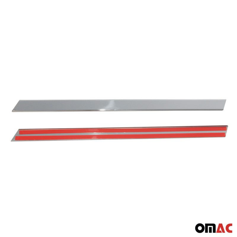 Listelli decorativi per finestrini Ford Tourneo Connect 2002-2014 in acciaio inox cromato 2x