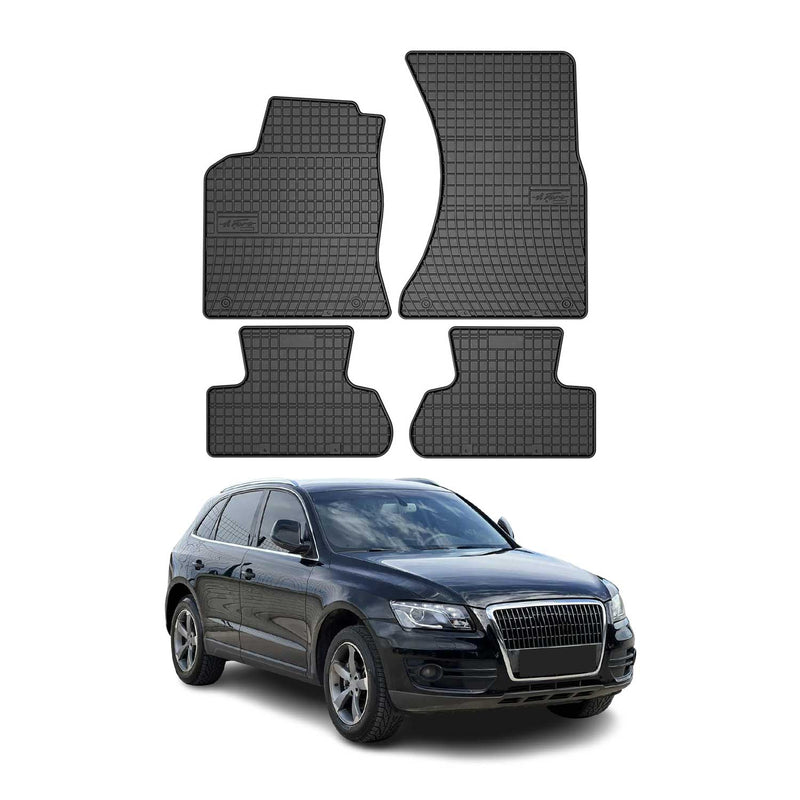 2008-2017 Audi Q5 Fußmatten Gummi Schwarz 4 tlg