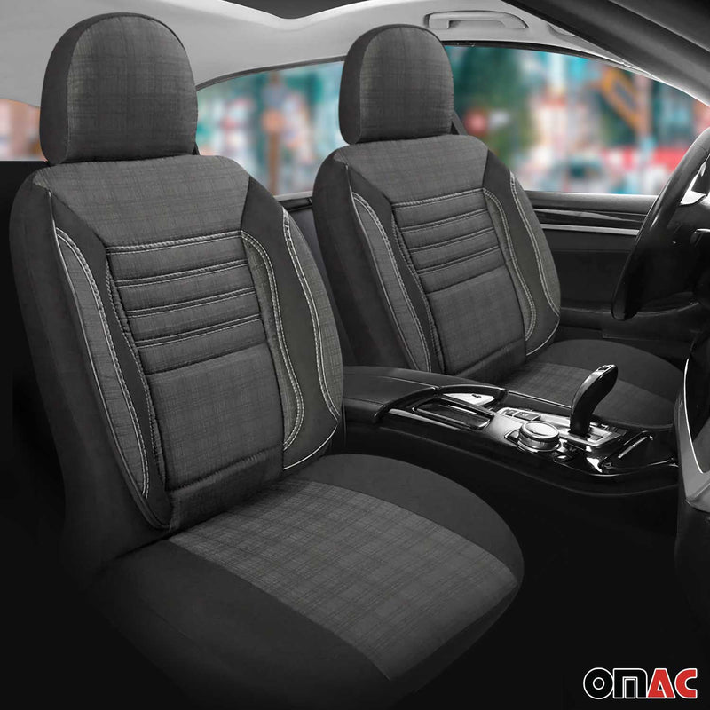 Coprisedili per VW T6 T6.1 Transporter 2015-2025 Grigio fumo 1 posto