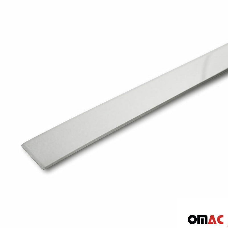 Modanatura del bagagliaio, finitura del portellone posteriore per Skoda Karoq 2017-2025 in acciaio inox cromato 