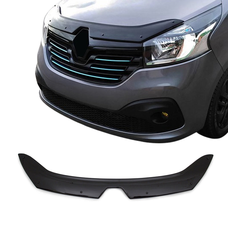 Zanzariera deflettore cofano per Renault Trafic 2014-2022 scura 