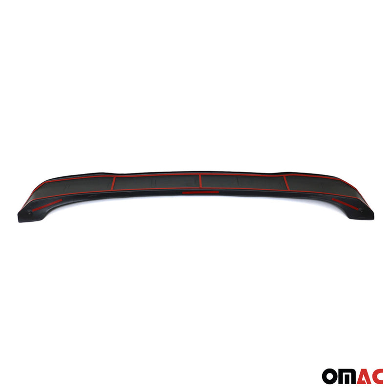 Protezione paraurti per soglia di carico Ford Transit Tourneo Courier 2014-2023, nera