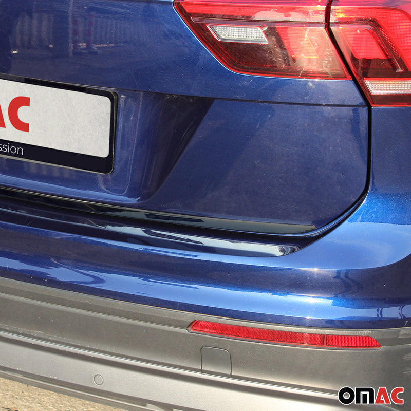 Modanatura posteriore del bagagliaio per VW Tiguan / Allspace 2016-2025 in acciaio inox scuro