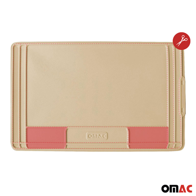 Tappetino di protezione dall'acqua per lavello, protezione angoli mobile base, TPE beige