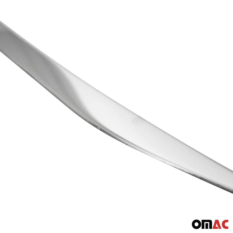 Modanatura posteriore del bagagliaio per Opel Crossland X 2017-2021 in acciaio inox cromato