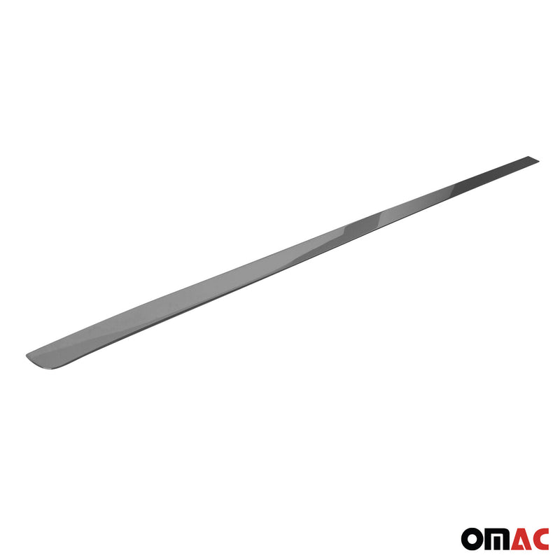 Modanatura posteriore del bagagliaio per VW T6 T6.1 tutti i modelli 2015-24 inferiore in acciaio inox scuro