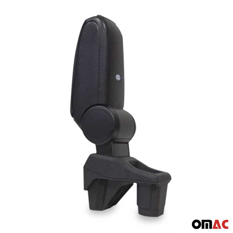 Bracciolo centrale per Renault Clio 2019-2025 in similpelle ABS nero 