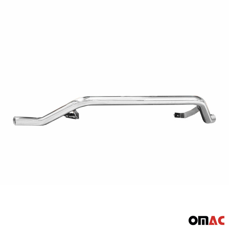 Barra di protezione anteriore per Ford Kuga 2012-2017 con ABE in acciaio argento 
