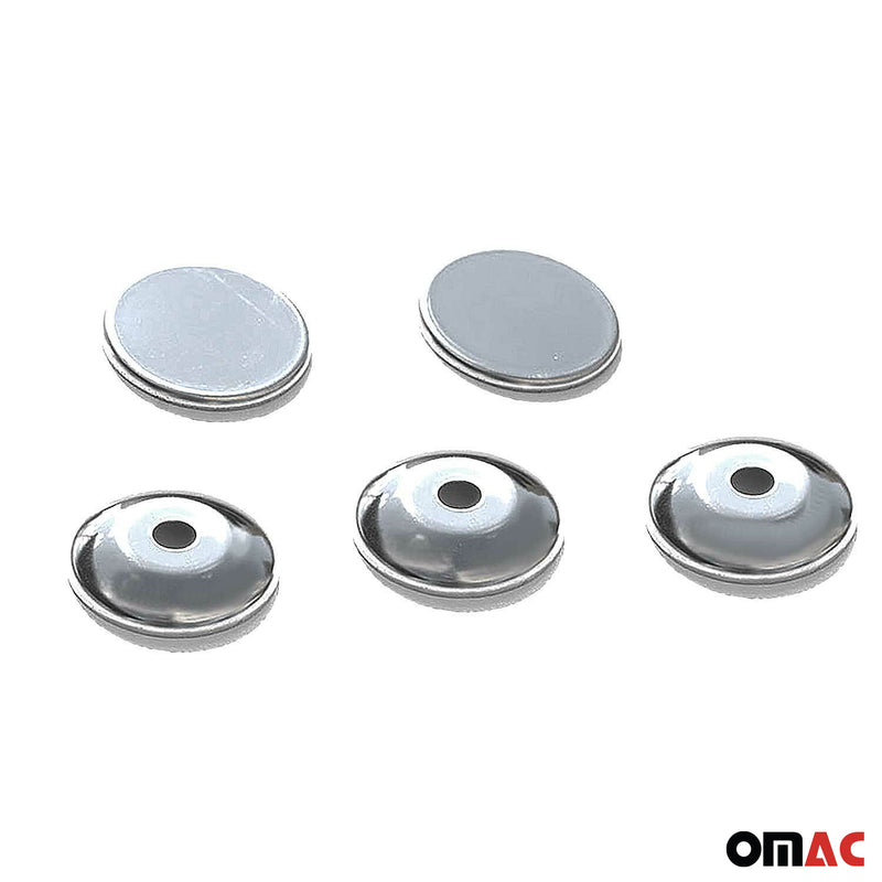 Copri maniglia porta, copri maniglia porta per Ford Connect 2002-2013, acciaio inossidabile, argento, 5 pezzi 