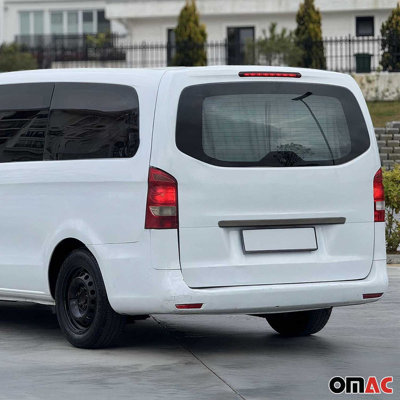 Heckklappe Kofferraumöffner für Mercedes Vito W447 2014-2025 Edelstahl Dunkel