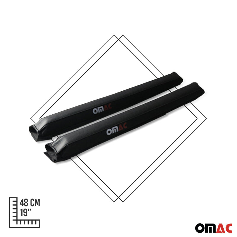 Supporti per portapacchi porta surf porta windsurf portapacchi canoa kayak 48cm 2x SET