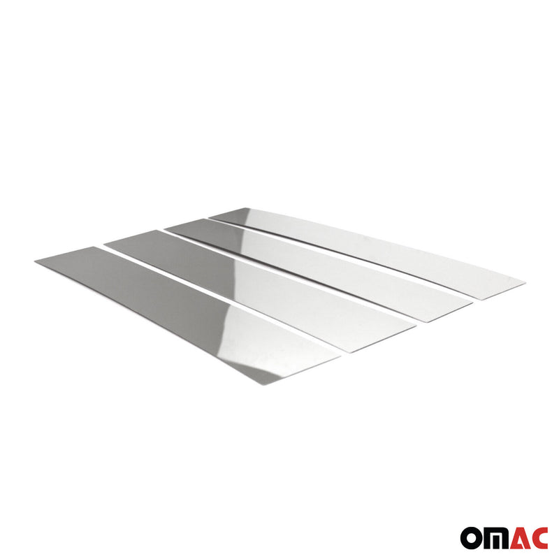 Rivestimento del montante della porta del montante B per Cadillac Escalade 2006-2015 in acciaio inossidabile, 4 pezzi