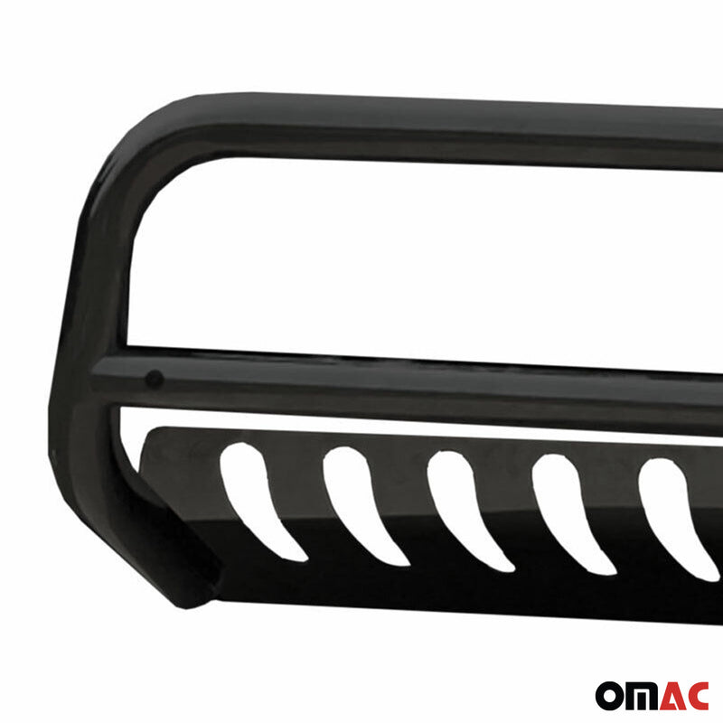 Barra di protezione anteriore per VW Amarok 2016-2021 in acciaio inox con ABE nero 