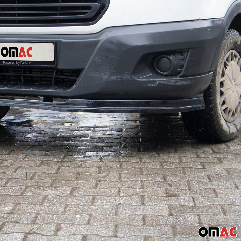 Spoiler anteriore per paraurti anteriore per Ford Transit 2015-2019 ABS Nero