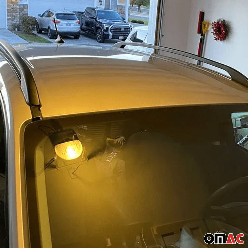 Barre portatutto in alluminio per Nissan Qashqai 2007-2014 Nero 2x
