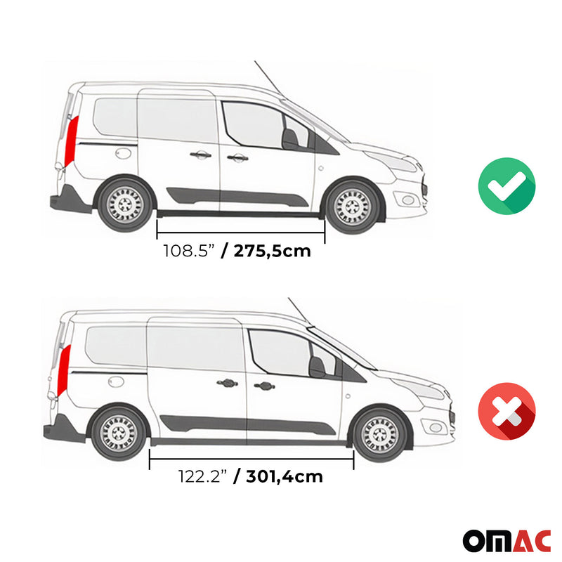 Vasca baule per Fiat Doblo 2010-2021 5 porte in gomma TPE nera