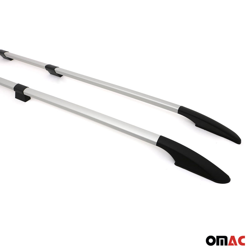 Portapacchi da tetto Citroen Jumper 2006-2025 L3 H2 in alluminio argento 2 pezzi