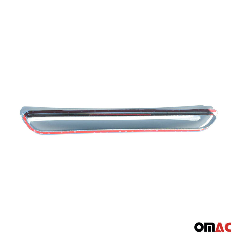 Kühlergrill Leisten Grillleisten für BMW X3 F25 2010-2013 Chrom ABS Silber 1tlg