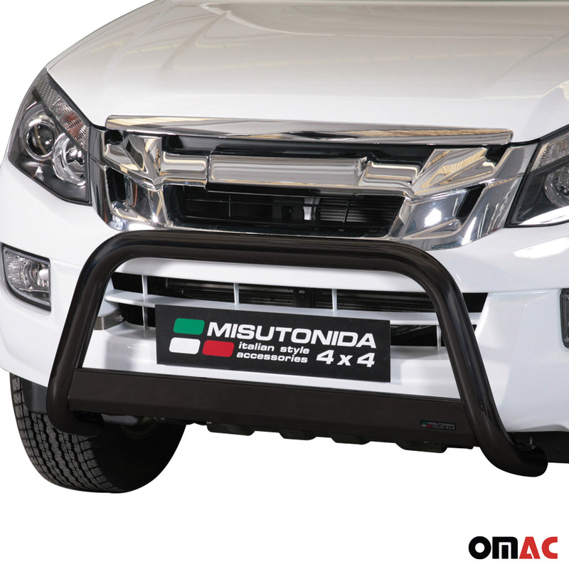 Protezione anteriore per Isuzu D-Max 2012-2019 ø63mm acciaio nero
