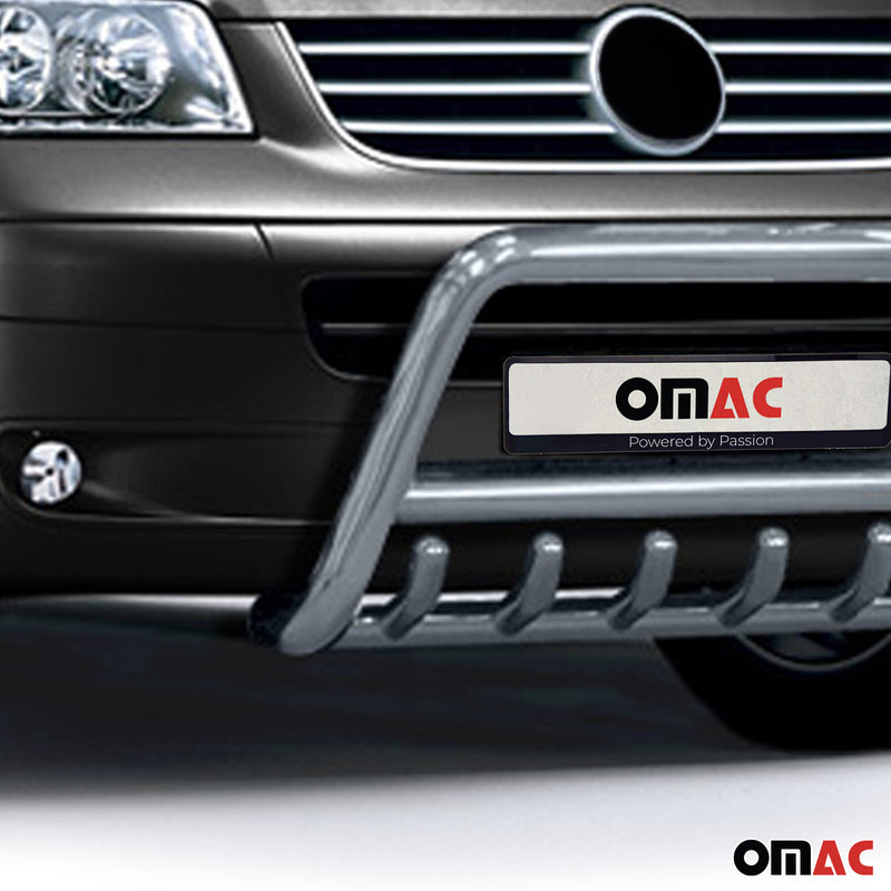 Protezione anteriore per VW Transporter T5 2003-2015 ABE argento