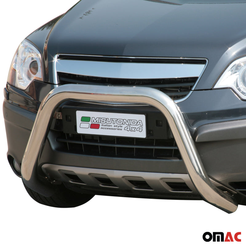 Protezione anteriore per Opel Antara 2007-2011 ø76mm acciaio argento