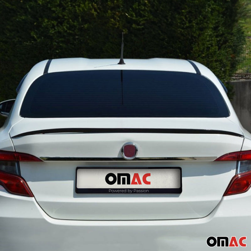 Spoiler posteriore alettone posteriore per Fiat Tipo 2015-2025 berlina verniciato nero ABS 