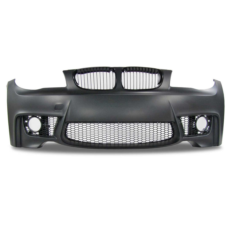 Paraurti anteriore JOM per BMW E81/E82/E87/E88 2004-2013 con griglia nera