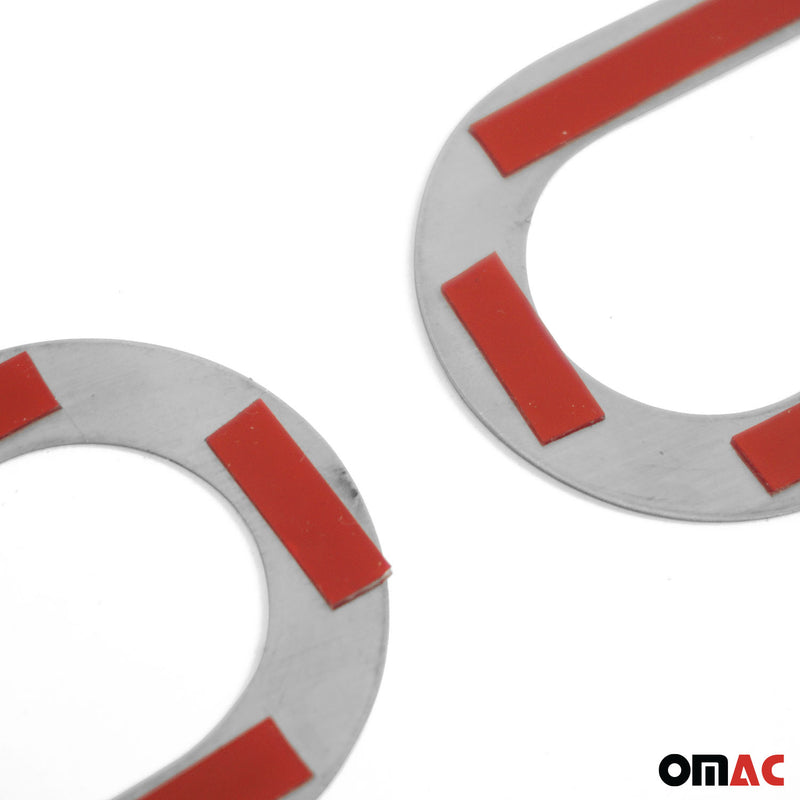 Cornice indicatore di direzione, copertura indicatore di direzione per Dacia Lodgy 2013-2024 acciaio inox argento 2x