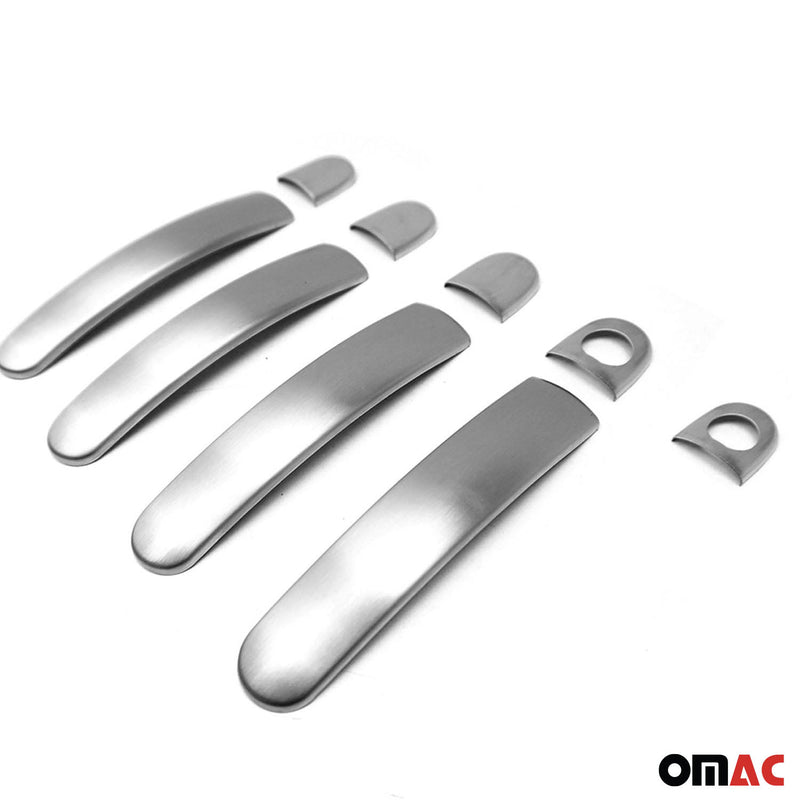 Copertura maniglia porta cromata per Seat Toledo 2012-2019 4 porte spazzolata 9 pezzi
