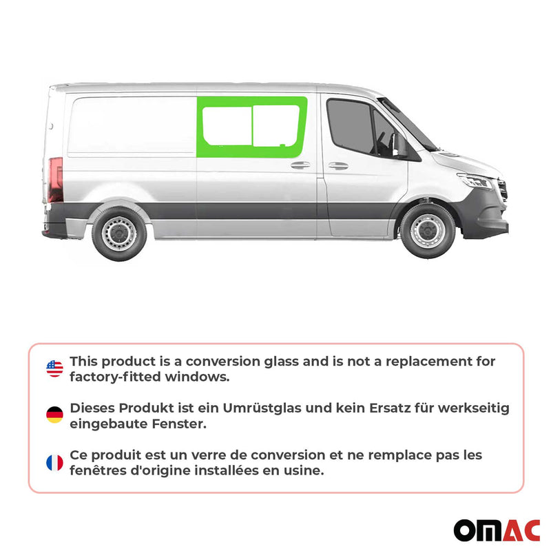 Finestrino scorrevole per Mercedes Sprinter W906 2006-2018 Porta scorrevole destra L2 L3 L4