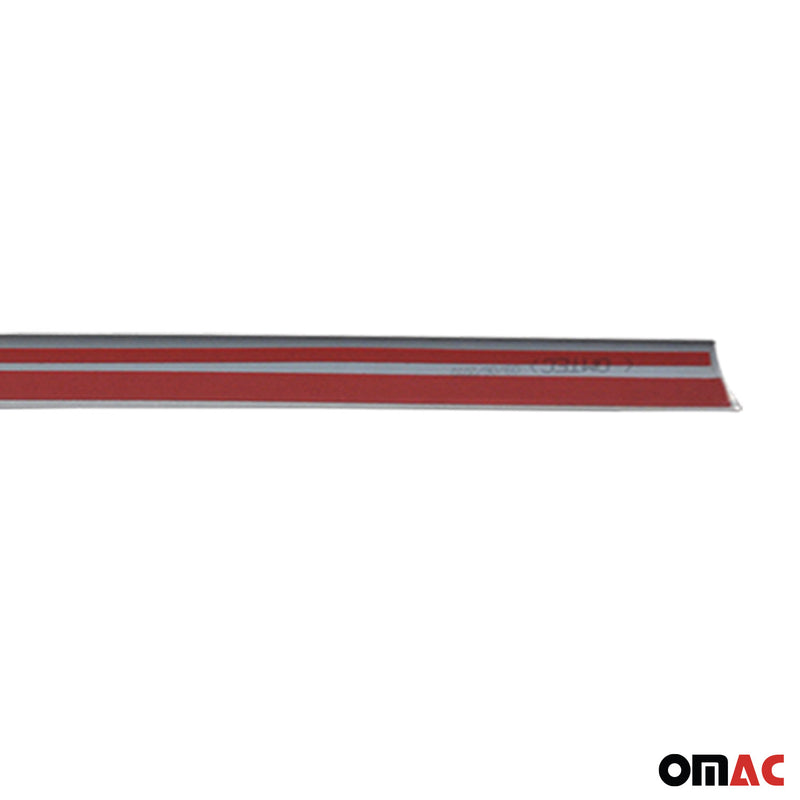 Modanatura del bagagliaio, finitura del portellone posteriore per Kia Venga 2010-2025 in acciaio inox cromato, 1 pezzo