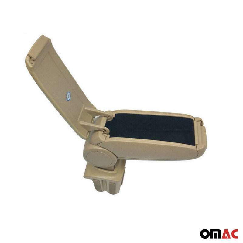 Bracciolo centrale per console centrale per Ford Focus 2011-2015 in similpelle beige 