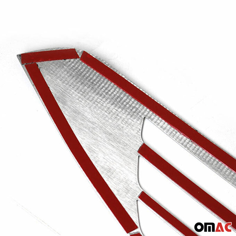 Kühlergrill Leisten Grillleisten für Citroen Jumper 2014-2025 Edelstahl Silber