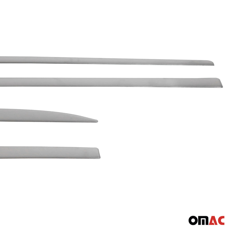 Striscia di protezione per portiera laterale, strisce per portiera per Nissan Micra 2017-2025 Cromate 4x 