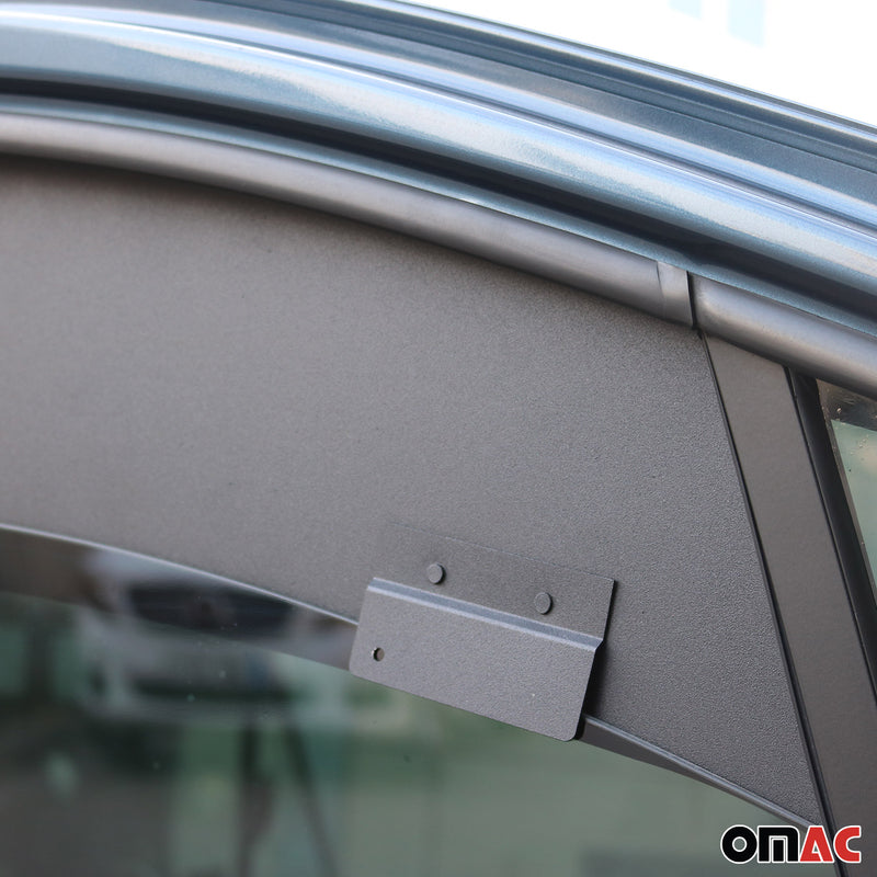 Griglia di ventilazione per Ford Tourneo Courier 2014-2024 Alu Nero 2x 