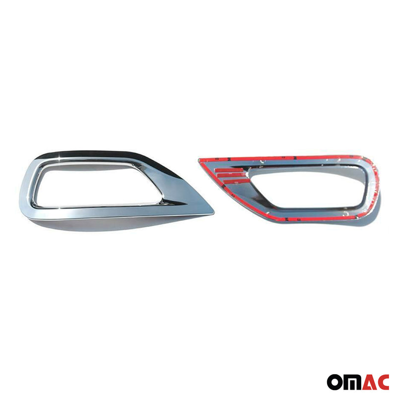 Coperture per riflettori, telaio per riflettore per Jeep Grand Cherokee 2011-2019, ABS cromato