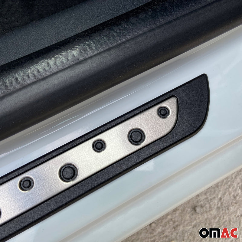 Einstiegsleisten Türschweller für BMW 1er E87 F20 2004-2025 Chrom Kunststoff 2x
