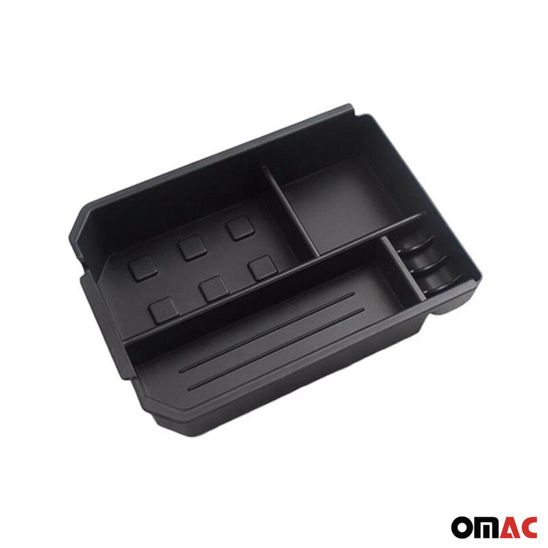 Box portaoggetti centrale per bracciolo Toyota RAV4 2013-2018 ABS Nero 