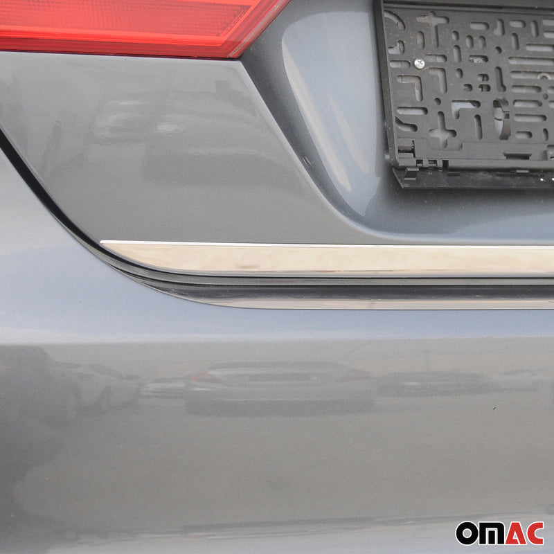 Modanatura per portellone posteriore per VW Jetta 2014-2018 in acciaio inox cromato, 1 pezzo 